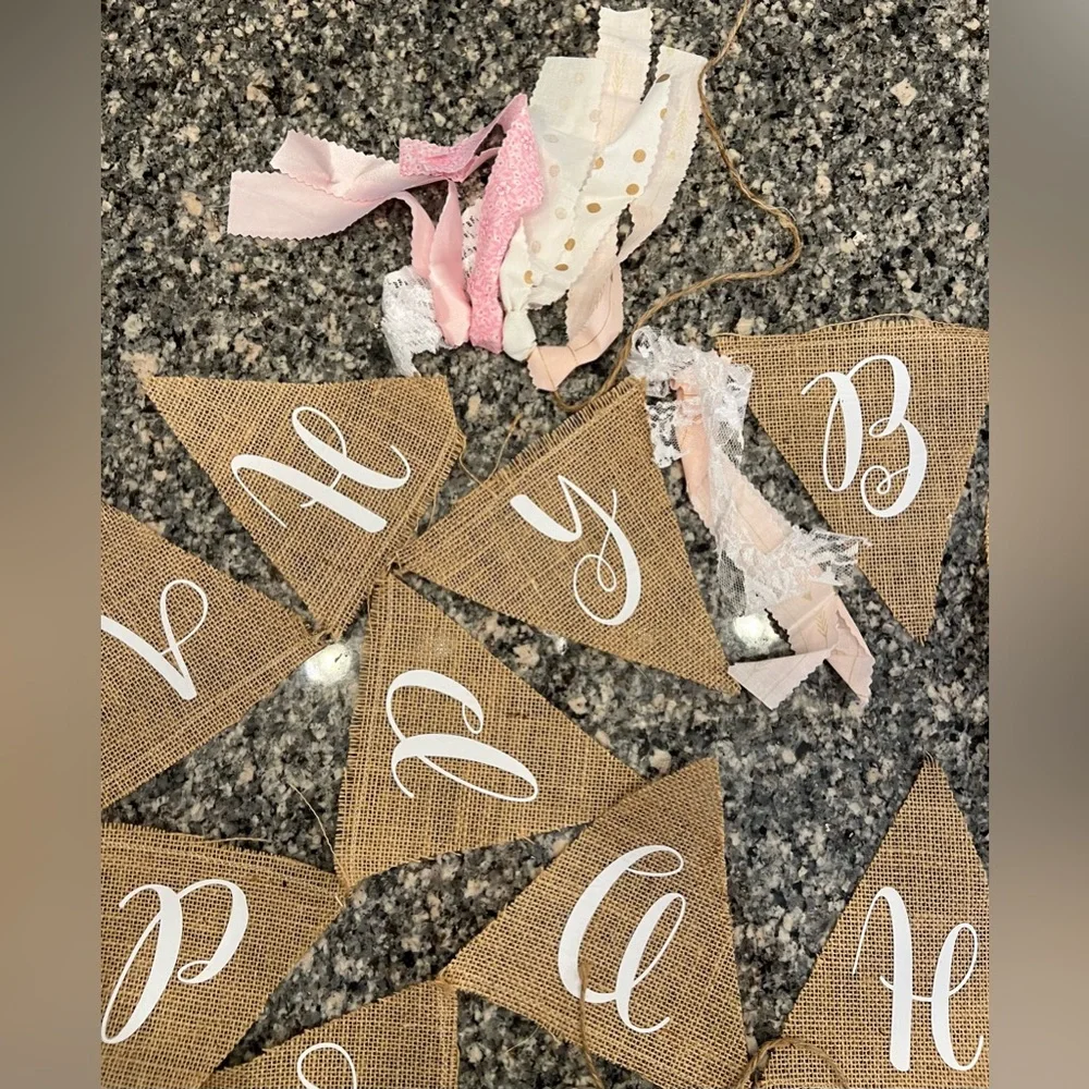 Wild One Birthday Banner Set  (Highchair Banner + HBD Banner) - Picture 9 of 10